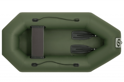 Лодка гребная ПВХ надувная Фрегат М 1 Оптима с гребками