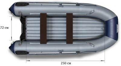 Лодка ПВХ Флагман 350 L моторная